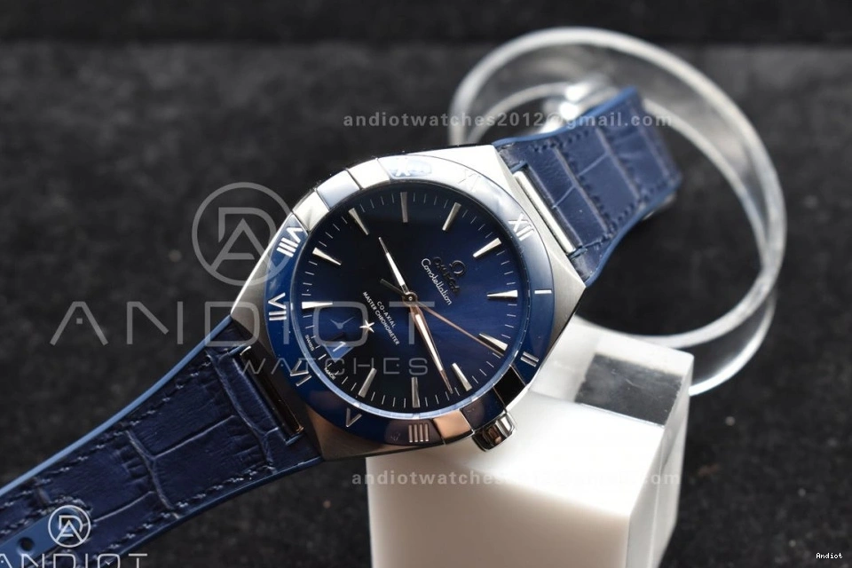 SS 1:1 Dial Blue Edition Super Blue VSF Gummy Clone A8900 Ceramic Best Blue Constellation Strap on 1229